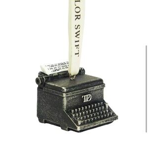 Taylor Swift TTPD The Tortured Poets Department Typewriter Ornament